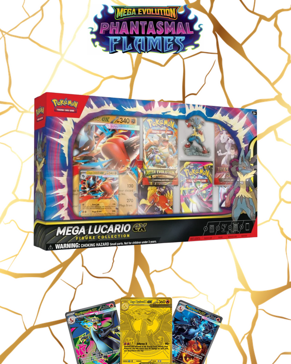 Pokémon TCG: Mega Lucario ex Figure Collection