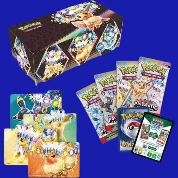 Pokémon TCG Prismatic Evolutions Booster Bundle & Surprise Box Bundle (Sam’s Club Exclusive) - US Import
