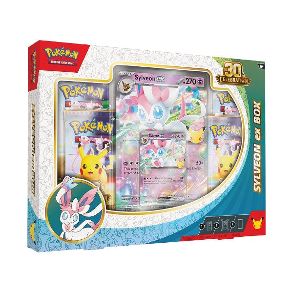 Pokémon TCG: 30th Celebration ex Box (Assorted) - Releases 16 Sep 2026