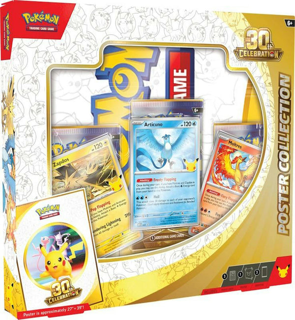 Pokémon TCG: 30th Celebration Poster Box (Releases 16 Sep 2026)