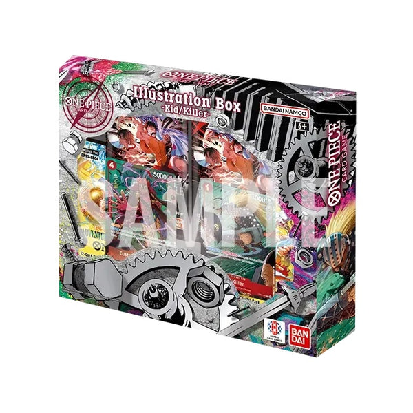 One Piece Card Game: Illustration Box Vol.8 (IB-08) Case (6 Boxes) - English Sealed