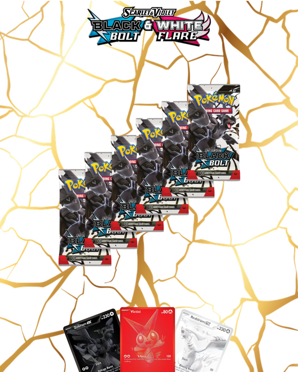 Pokémon Scarlet & Violet White Flare Loose Booster Pack