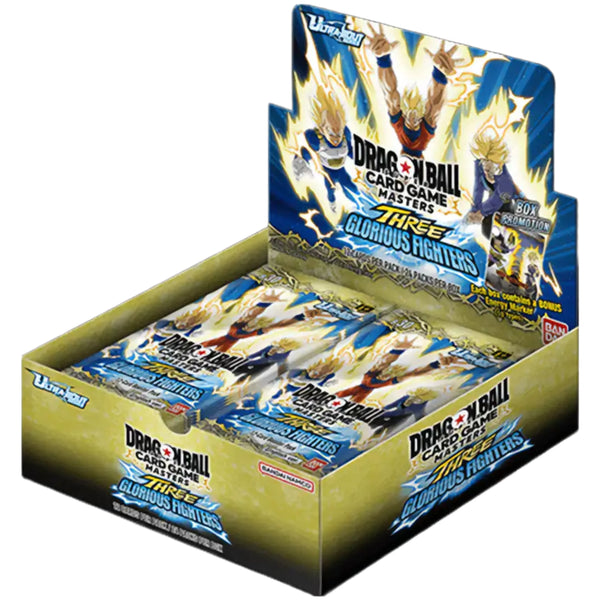 Dragon Ball Super Card Game Masters B30 Three Glorious Fighters Booster Box