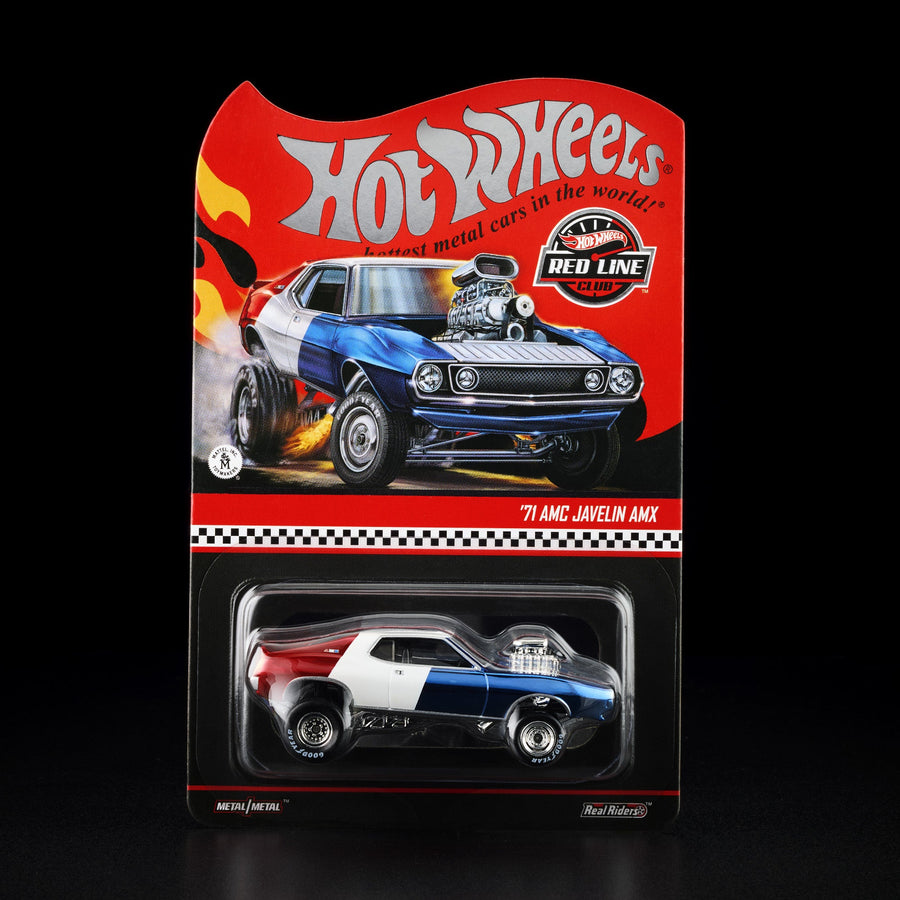 Hot Wheels RLC Exclusive '71 AMC Javelin AMX (Red, White & Blue — 2026)