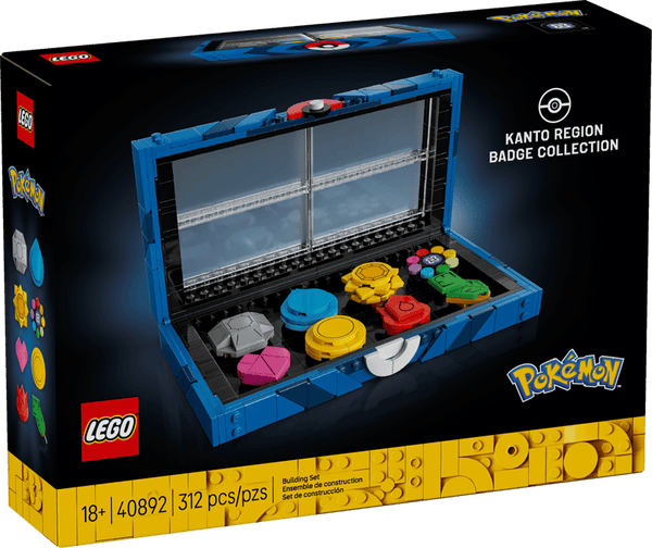LEGO Pokémon Kanto Region Badge Collection 40892