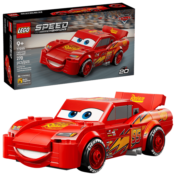 LEGO Speed Champions Lightning McQueen 77255 – Sealed Disney Pixar Cars Set