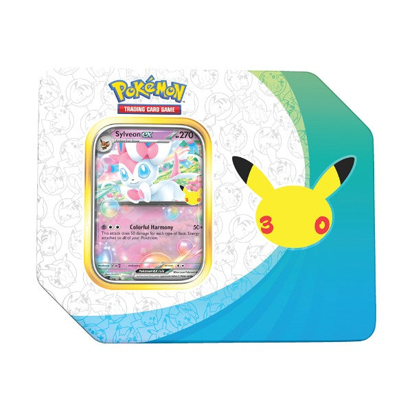 Pokémon TCG: 30th Celebration 5 Booster Tin (Assorted) (Releases Dec 2026)