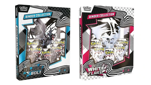 Pokémon TCG: Black Bolt / White Flare Binder Collection Bundle