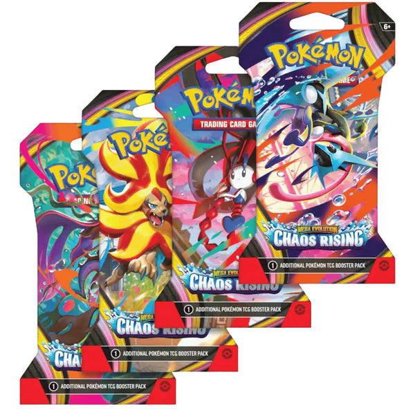 Pokémon TCG: Mega Evolution - Chaos Rising Sleeved Booster (Assorted)