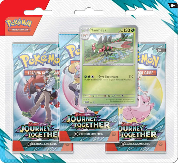 Pokémon TCG: Scarlet & Violet - Journey Together 3-Pack Blister (Assorted Promo)