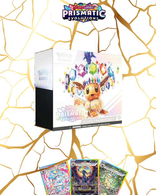 Pokémon TCG: Scarlet & Violet Prismatic Evolutions Elite Trainer Box