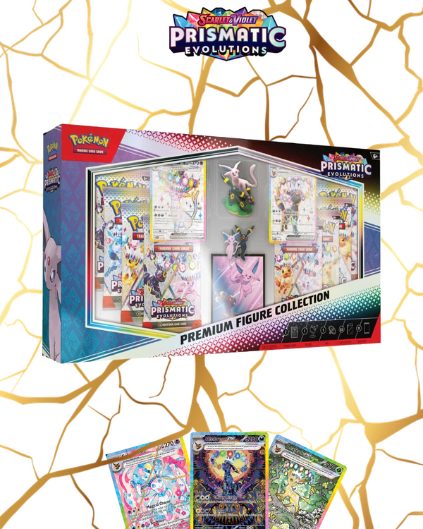 Pokémon TCG: Scarlet & Violet Prismatic Evolutions Premium Figure Collection