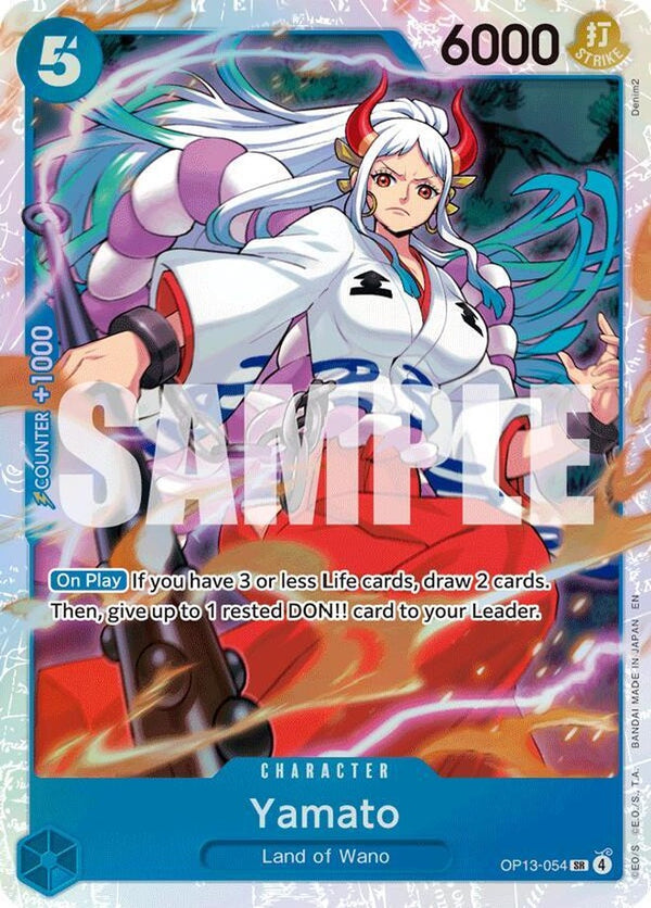 Yamato OP13-054 - Carrying On His Will - One Piece Card Game Single