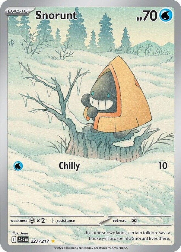 Pokémon TCG: Snorunt (227/217) - Illustration Rare - Ascended Heroes