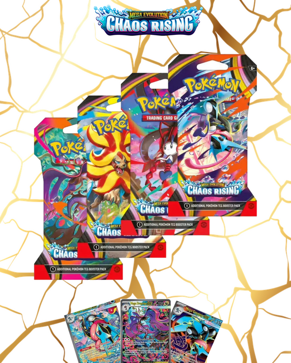 Pokémon TCG: Mega Evolution—Chaos Rising Sleeved Booster
