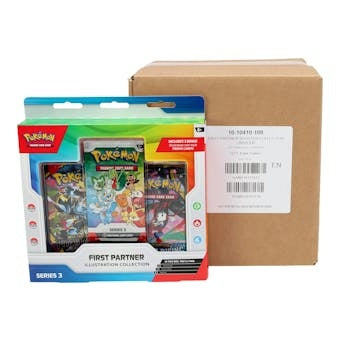 Pokémon TCG: First Partner Illustration Collection - Series 3 Sealed Case (6 Boxes)