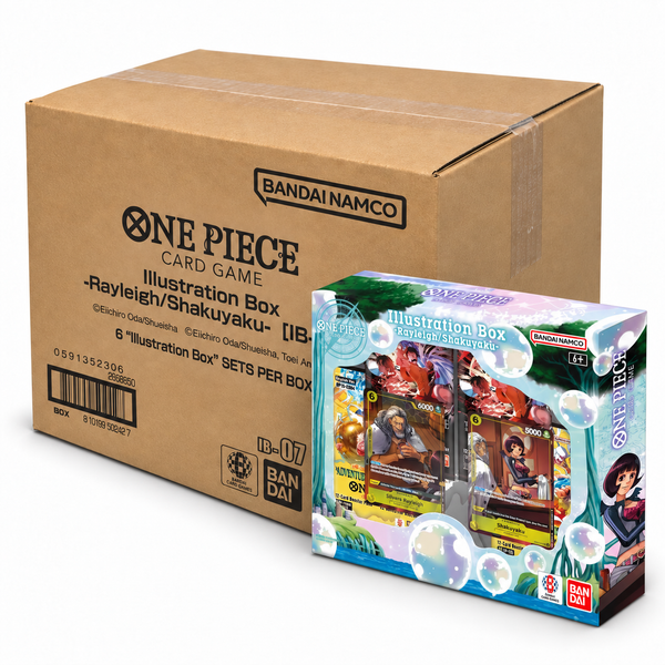 One Piece Card Game: Illustration Box Vol.7 (IB-07) Case (6 Boxes) - English Sealed