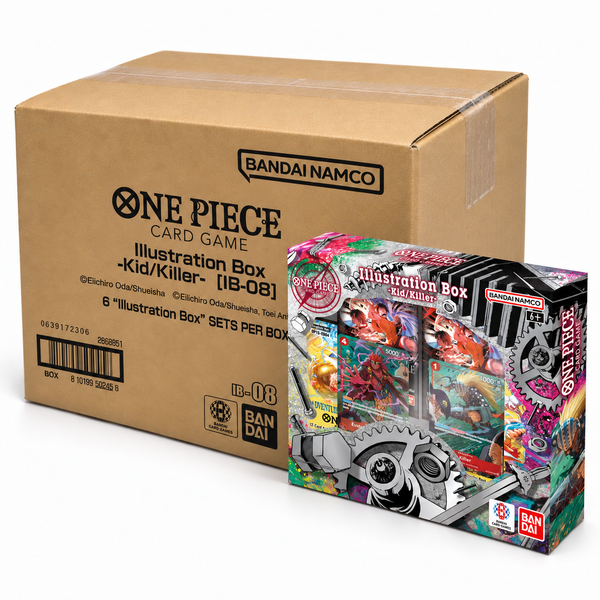 One Piece Card Game: Illustration Box Vol.8 (IB-08) Case (6 Boxes) - English Sealed