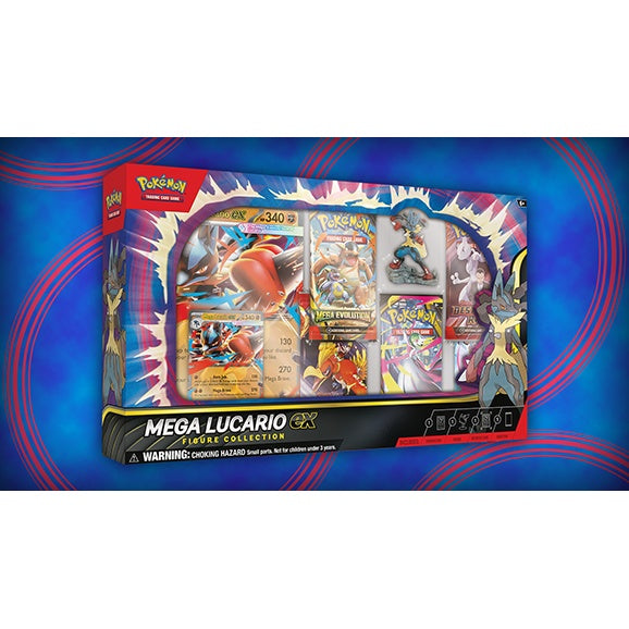 Pokémon TCG: Mega Lucario ex Figure Collection