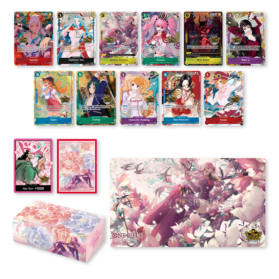One Piece Card Game: Chinese Version 3rd Anniversary Set (English Edition, Ships July 2027)