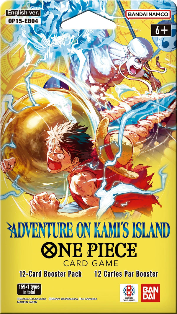One Piece Card Game: OP-15 Adventure on KAMI's Island Booster Pack (Assorted)