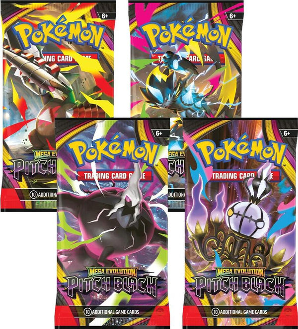 Pokémon TCG: Mega Evolution - Pitch Black Booster Pack (Assorted)