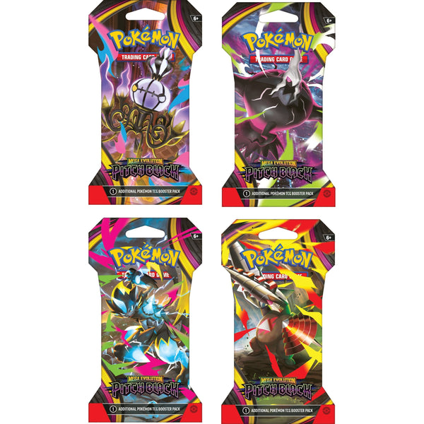 Pokémon TCG: Mega Evolution - Pitch Black Sleeved Booster (Assorted)