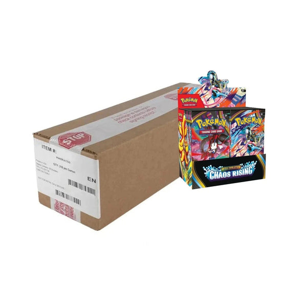 Pokémon TCG Mega Evolution Chaos Rising Booster Box Case