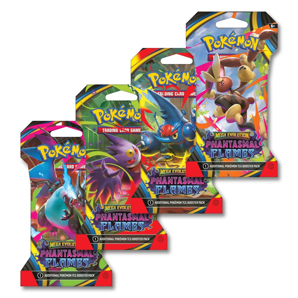 Pokémon TCG: Mega Evolution Phantasmal Flames 3-Pack Blister