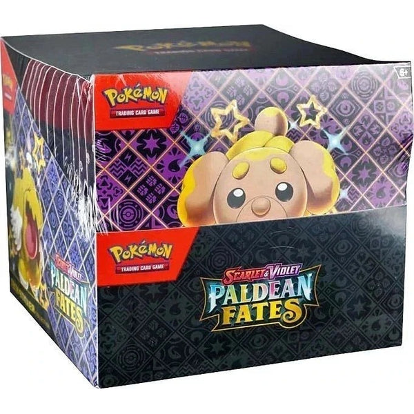 Pokémon TCG Paldean Fates Tech Sticker Collection Display