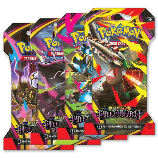 Pokémon TCG: Mega Evolution - Pitch Black Sleeved Booster (Assorted)