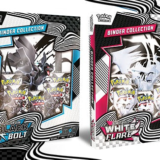 Pokémon TCG: Black Bolt / White Flare Binder Collection Bundle