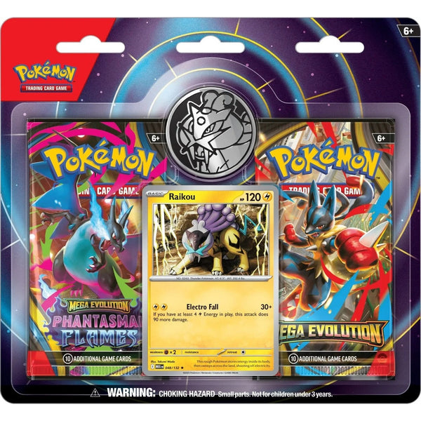 Pokémon TCG: Enhanced 2-Pack Blister (Raikou Promo) - Scarlet & Violet Sealed English