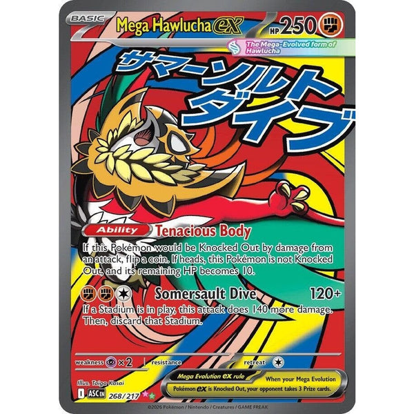 Pokémon TCG: Mega Hawlucha ex (268/217) - Ascended Heroes
