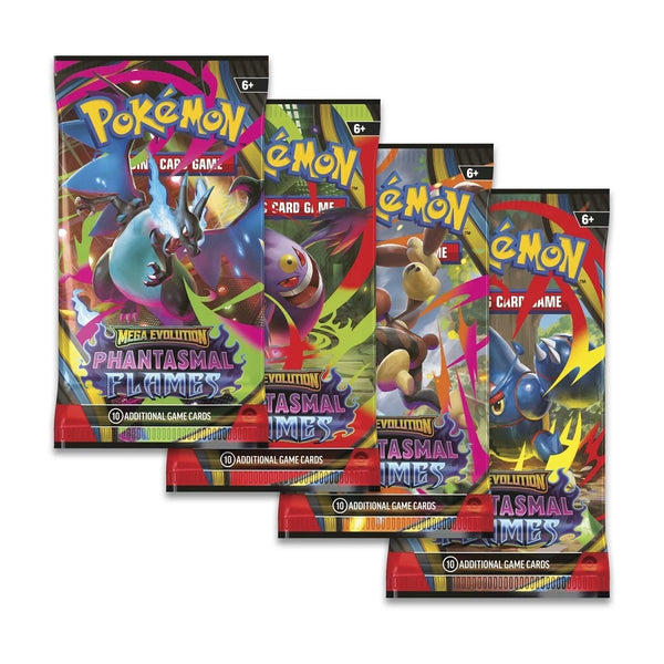 Pokémon TCG: Mega Evolution - Phantasmal Flames Booster Pack (Assorted)