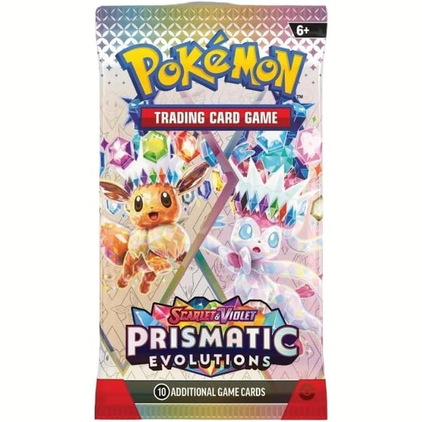 Pokémon TCG: Scarlet & Violet - Prismatic Evolutions Booster Pack (Assorted)