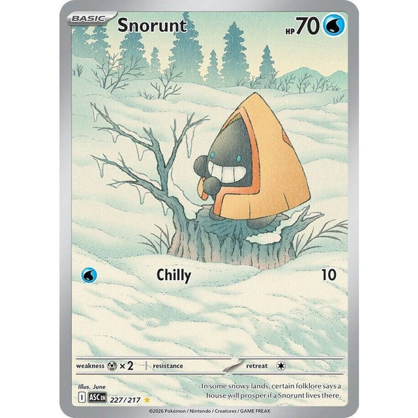 Pokémon TCG: Snorunt (227/217) - Illustration Rare - Ascended Heroes