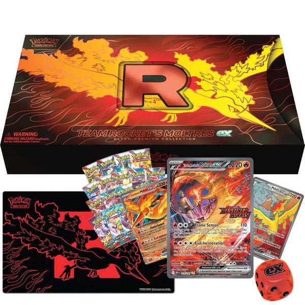 Pokémon TCG: Team Rocket's Moltres ex Ultra-Premium Collection