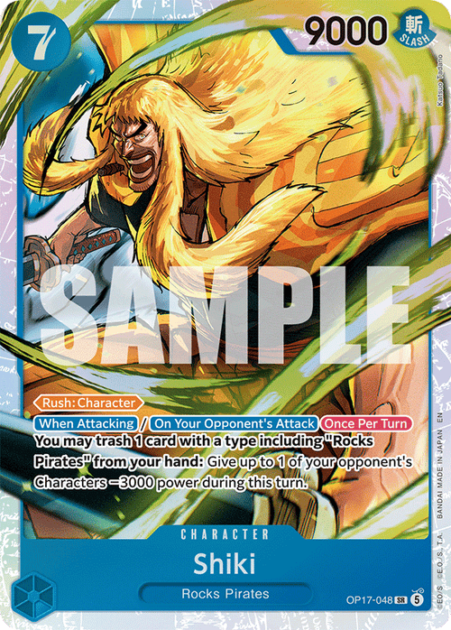 Shiki OP17-048 - The World's Strongest Warriors - One Piece Card Game Single