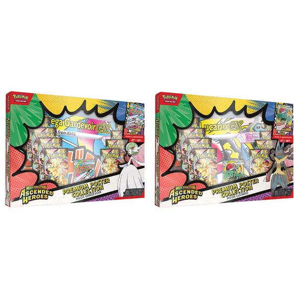 Pokémon TCG: Ascended Heroes Premium Poster Collection Sealed Case