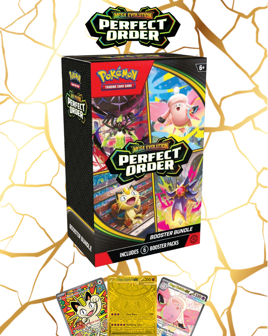 Pokémon TCG: Mega Evolution - Perfect Order Booster Bundle