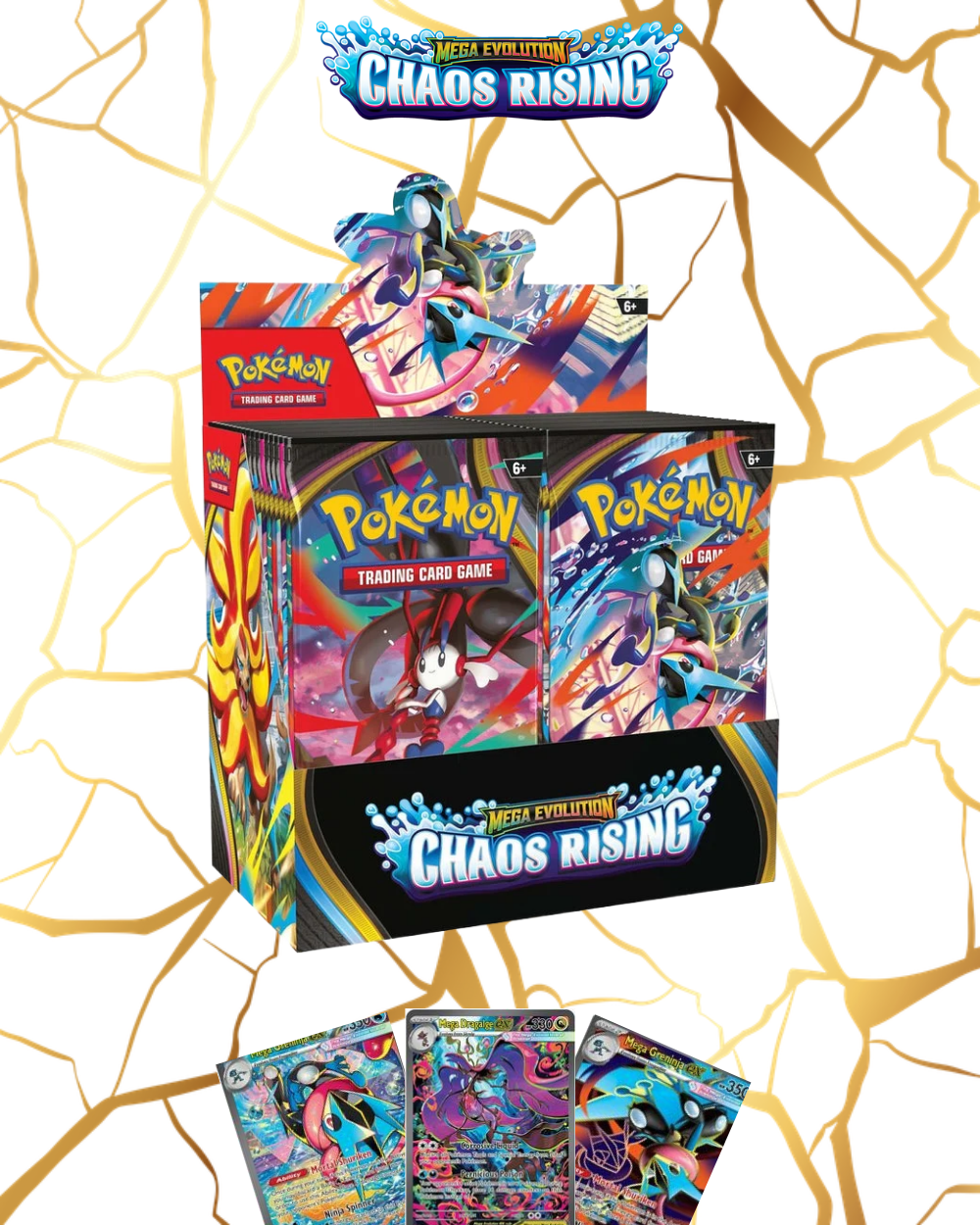 Pokémon TCG: Mega Evolution - Chaos Rising Booster Box
