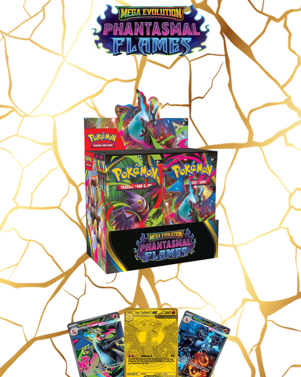 Pokémon TCG: Mega Evolution - Phantasmal Flames Booster Box