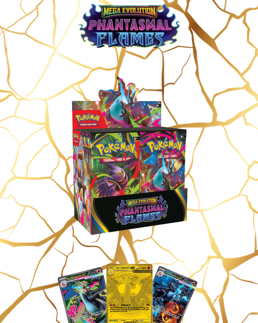 Pokémon TCG: Mega Evolution - Phantasmal Flames Booster Box