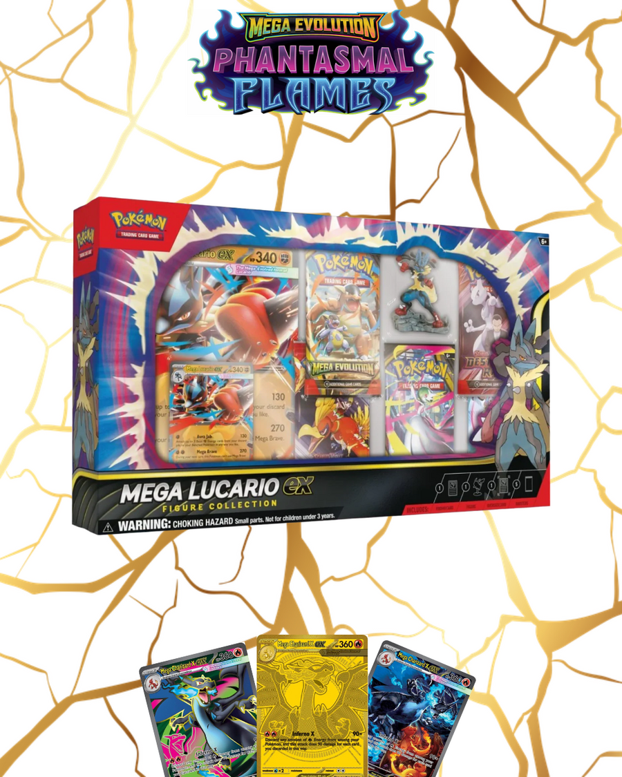 Pokémon TCG: Mega Lucario ex Figure Collection