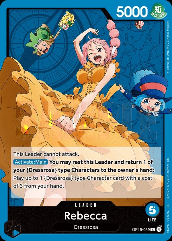 Rebecca OP15-039 - Adventure on Kami's Island - One Piece Card Game Single