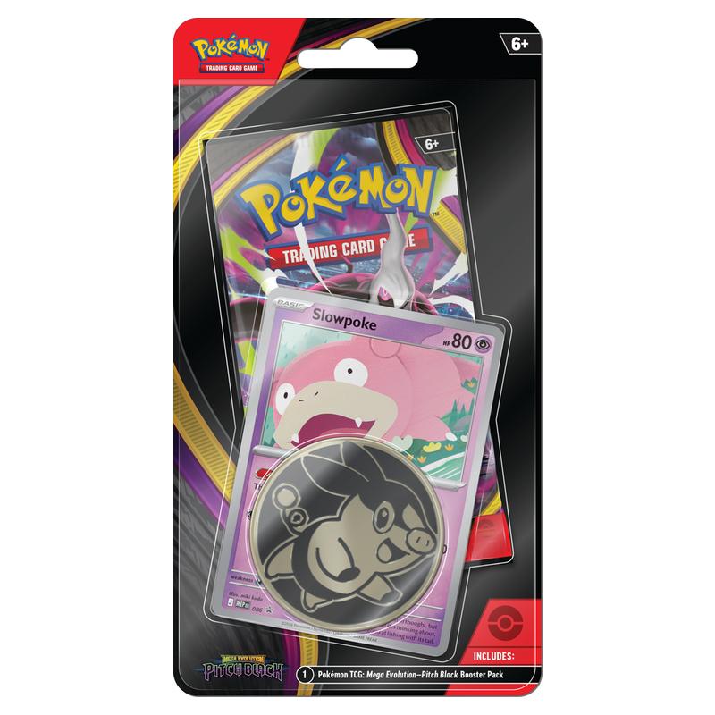 Pokémon TCG: Mega Evolution Pitch Black Checklane Blister (Presale — Releases 17 July 2026)
