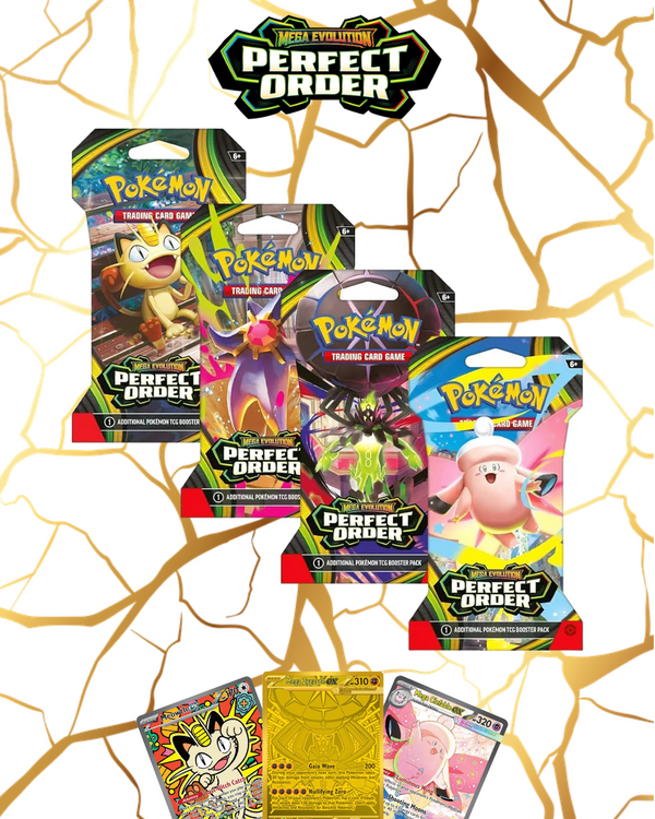 Pokémon TCG: Mega Evolution - Perfect Order Sleeved Booster Pack (Hangsell)