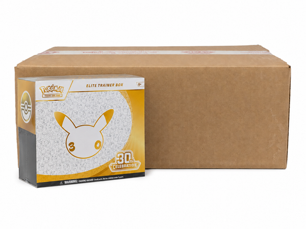 Pokémon TCG: 30th Celebration Elite Trainer Box Case (10 ETBs) (Releases 16 Sep 2026)
