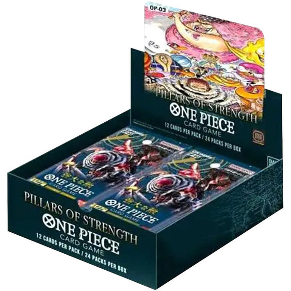 One Piece Card Game OP-03 Pillars of Strength Booster Box (English) - Box Damaged